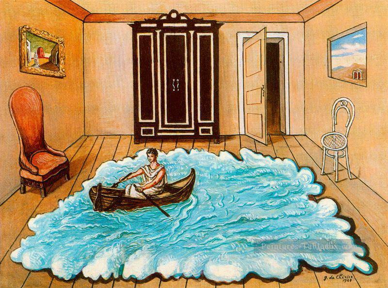 le retour d’Ulysse 1968 Giorgio de Chirico surréalisme Peintures à l'huile
